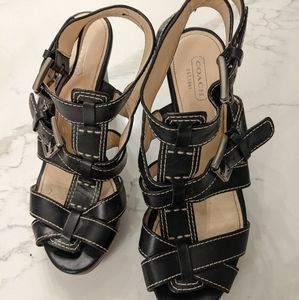Coach Stefanie Strappy Platform Sandals